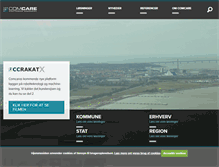 Tablet Screenshot of comcare.dk