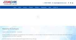 Desktop Screenshot of comcare.co.uk